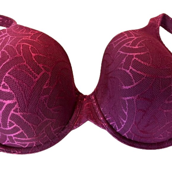 Vanity Fair Burgundy Bra with Underwire - 38C - Picture 2 of 4